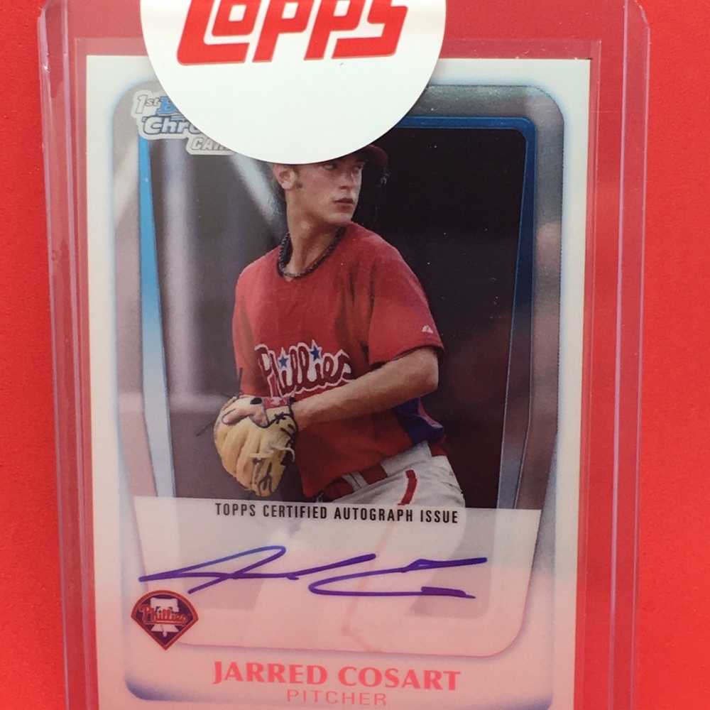 2011 1st BOWMAN CHROME CARD JARRED COSART